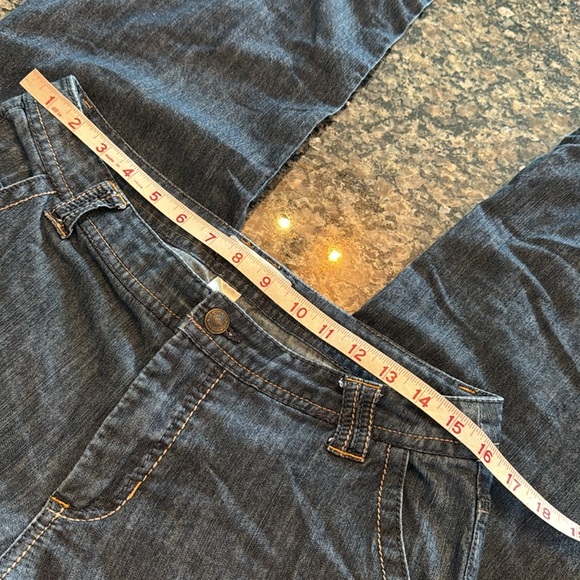 Christopher & Banks Boho style baggy wide leg jeans 10 - Picture 10 of 14